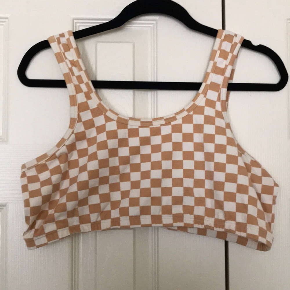 Arq Full Coverage Bra Carres Checkerboard 3x